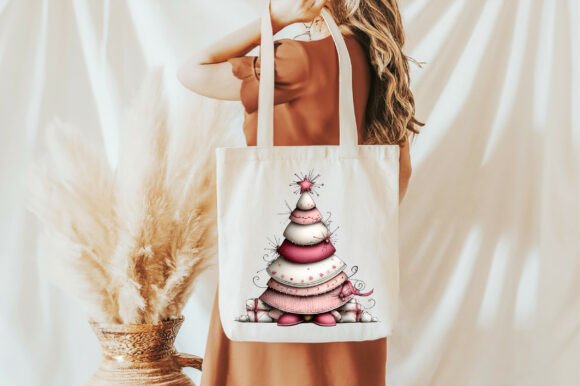 Whimsical Christmas Tree Clipart - Image 6