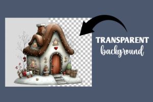 Alternative view of Whimsical Christmas Gingerbread House