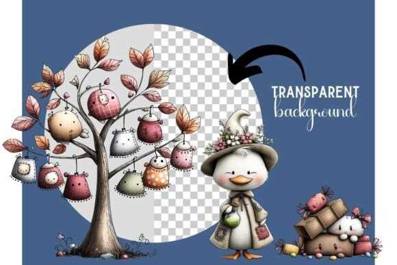 Whimsical Halloween Clipart Bundle - Image 6