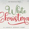 White Christmas Font