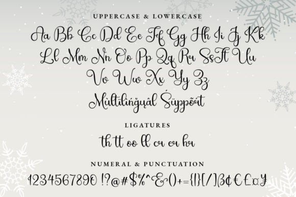 White Christmas Font - Image 7