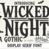 Wicked Night Font