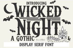 Wicked Night Font