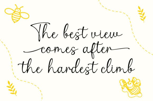 Wild Flower Honey Duo Font - Image 3