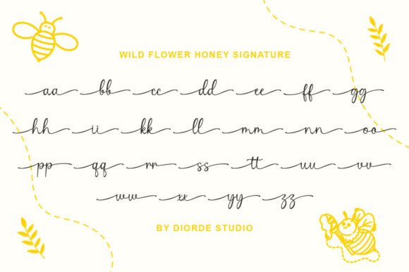 Wild Flower Honey Duo Font - Image 4