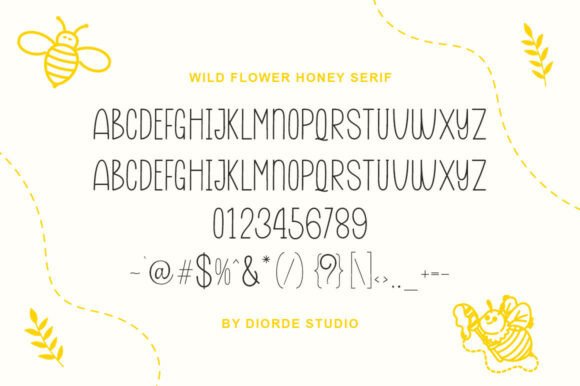 Wild Flower Honey Duo Font - Image 6