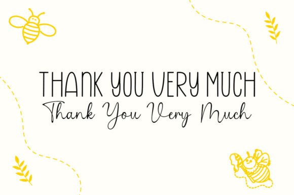Wild Flower Honey Duo Font - Image 7