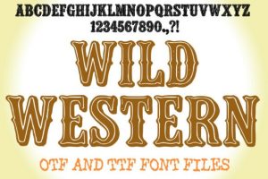 Wild Western Font