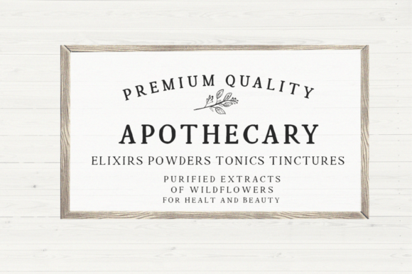 Wildflower Apothecary Font - Image 3