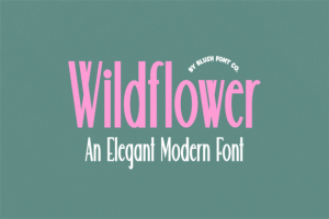 Wildflower Font
