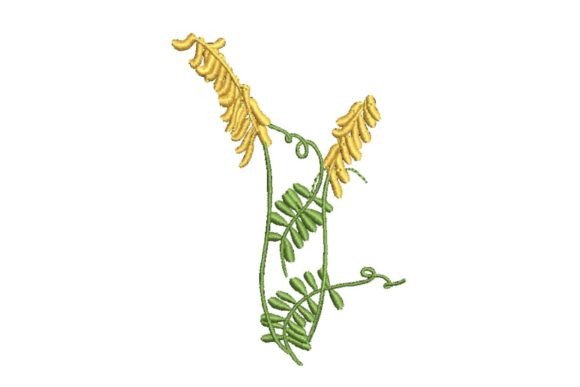 Wildflowers Embroidery Designs #WF010002 - Image 4