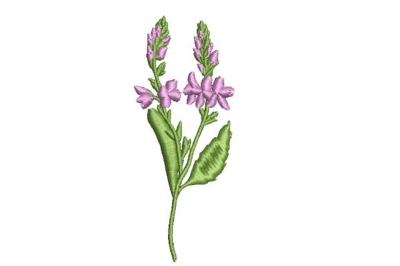 Wildflowers Embroidery Designs #WF010002 - Image 6