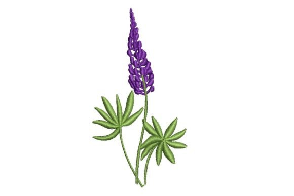 Wildflowers Embroidery Designs #WF010002 - Image 9