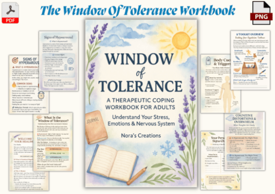 Window of Tolerance Workbook for Adults