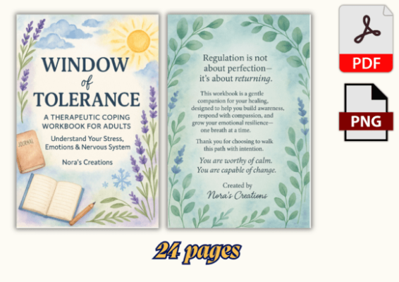 Alternative view of Window of Tolerance Workbook for Adults
