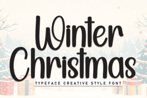 Winter Christmas Font