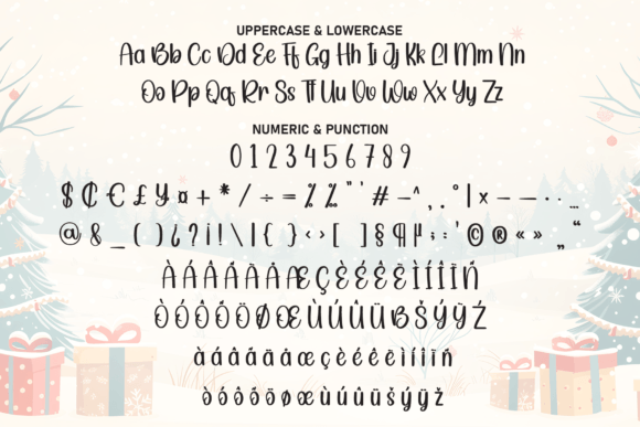 Winter Christmas Font - Image 7