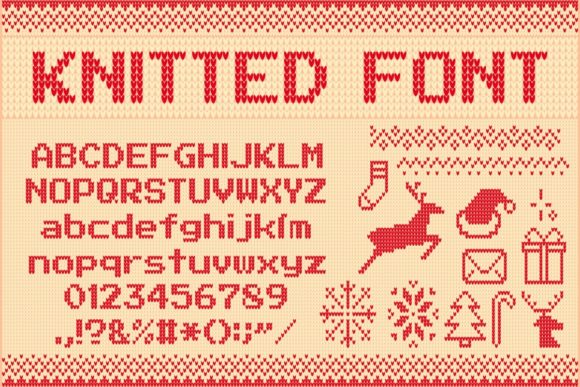 Winter Sweater Knitted Christmas Sweaters Letters