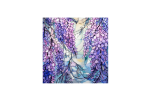 Alternative view of Wisteria Stained Glass Backgrounds