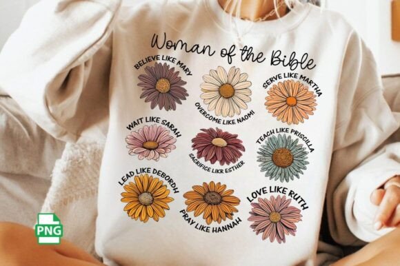Woman of the Bible Christian PNG