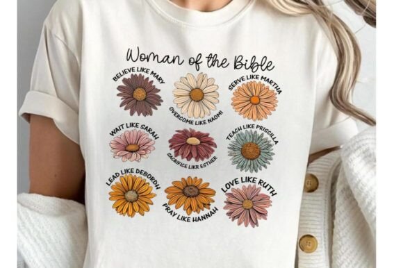 Woman of the Bible Christian PNG - Image 6