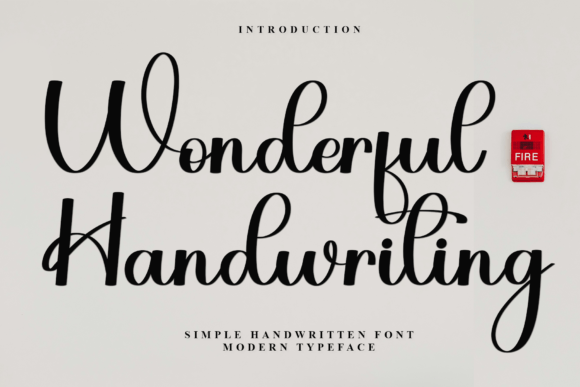 Wonderful Handwriting Font
