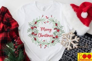 Alternative view of Wreath Merry Christmas