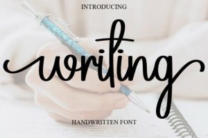 Writing Font