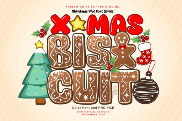 Xmas Biscuit Font