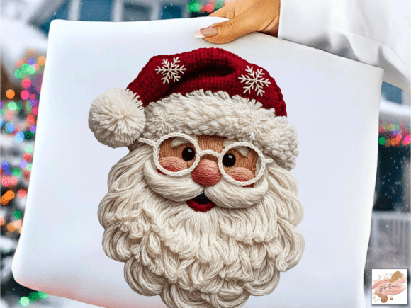 Yarn Santa Png Crochet Yarn Christmas - Image 2