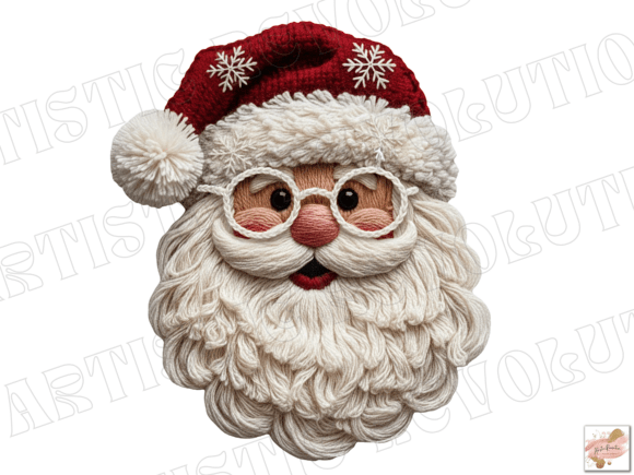 Yarn Santa Png Crochet Yarn Christmas - Image 8