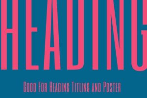 Alternative view of Yorks Font