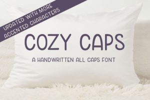 Cozy Caps Font