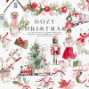Cozy Christmas Watercolor Clipart Set