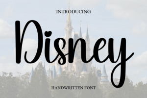 Disney Font