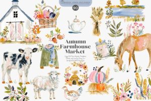 Alternative view of Farm Animals Cozy Farmhouse Set