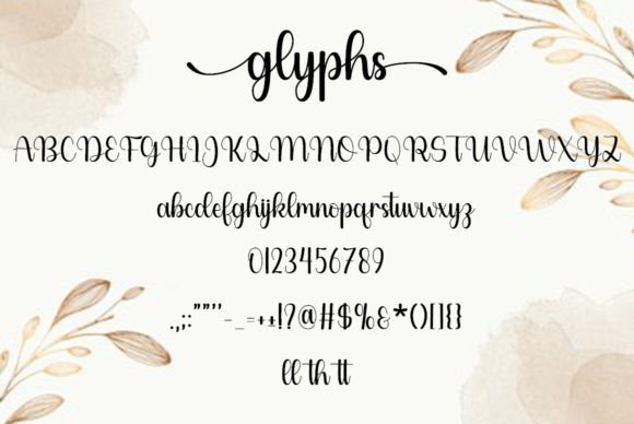 Glyphs Font - Image 6