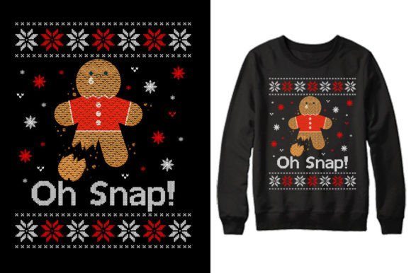 Oh Snap! Ugly Christmas Sweater