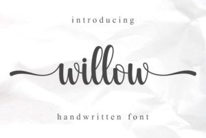 Willow Font