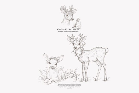 Woodland Clipart Forest Animals Set - Image 5