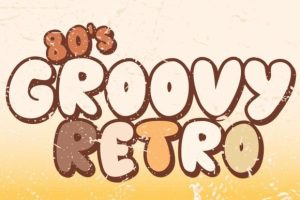 80s Groovy Retro Font