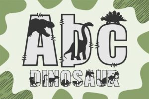 Ab Dinosaur Duo Font