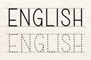 Alternative view of Abc Alphabet Tracing Font