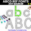 Abc Dot Marker Font