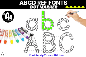 Abc Dot Marker Font
