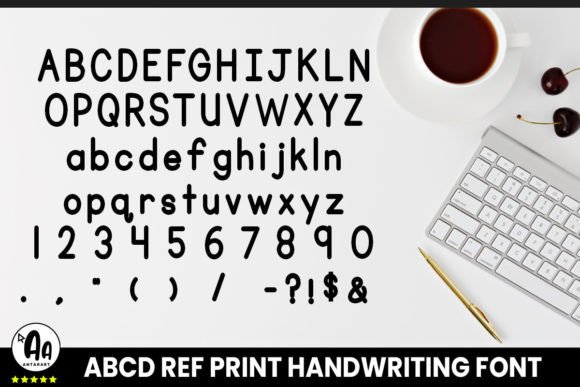 Abcd Ref Bold Font - Image 4