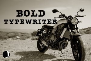 Alternative view of AMTW Font