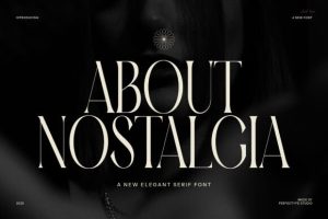 About Nostalgia Font