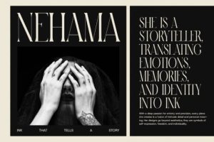 Alternative view of About Nostalgia Font