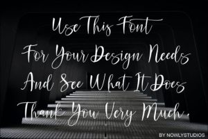 Alternative view of Adisha Font